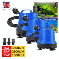 Submersible Water Pump 240V Pool Pond Aquarium Fish Tank Water Feature Fountain