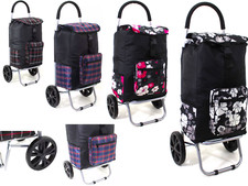 XX Large 2 Wheels Shopping  Trolley Light Weight Strong Folding Cart Shopper
