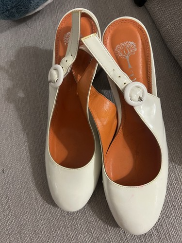 Vario white heels - white,