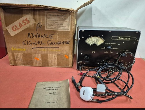 Vintage advance signal - advance, rf