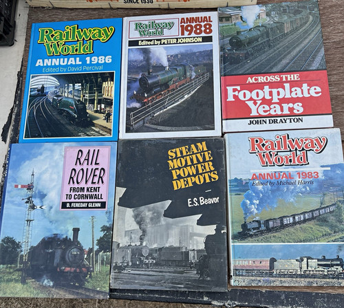 Railway hardback books job - railway,