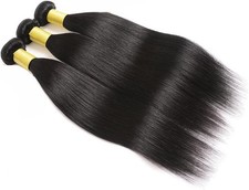 Datanala Straight Human Hair Bundles Brazilian 12A Grade Virgin 100% Unprocessed