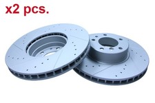 X2 PCS FRONT BRAKE DISC ROTOS X2 PCS SET 19-1043SPORT MAXGEAR I