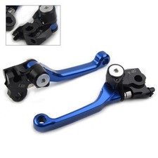 CNC Brake Clutch Levers  Pivot BLUE Fit Honda CRF250R 07-2022 CRF450R 2007-2020