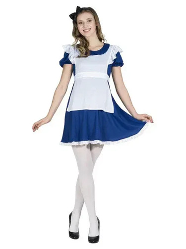 Ladies short alice costume - ladies,