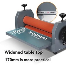 Roll Laminator TK390 Manual Cold Laminator Compact Roll Laminator