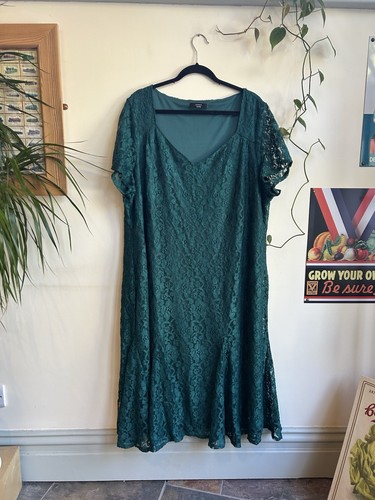 Joanna hope green lace midi - joanna,