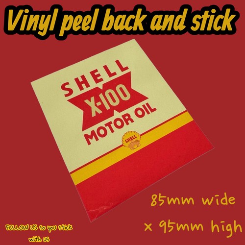 Shell 100 oil - oil, vintage