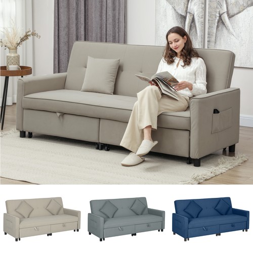 Sectional seater sofa - seater, bed