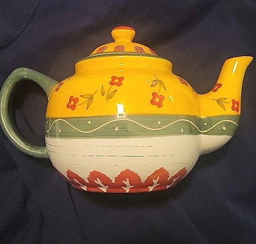 Vintage red clay folk art - red,