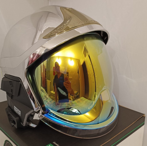 New fire helmet f1xf - new, msa
