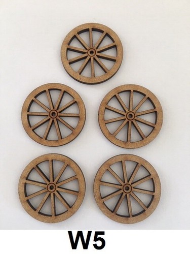 Old cart wheels 40mm laser - 5, x