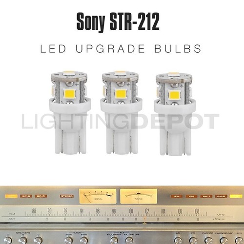 3pcs sony str - sony, vintage