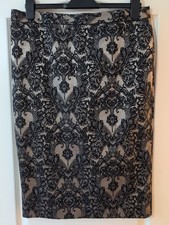 M&S Black Lace Effect Pencil