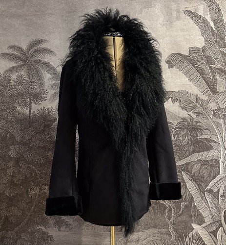 Statement afghan coat vintage - afghan,