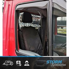 STX INTERNAL TINTED WIND DEFLECTORS VISORS PAIR FOR FORD TRANSIT MK7 2006-2013 