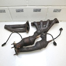 BMW E46 N46 PETROL 318ci Catalytic Converters 7506569 & Exhaust Manifold 7506561