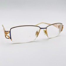 CAZAL eyeglasses BLUE HALF RIM