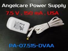 Angelcare 7.5V US Power Supply PA-07.515-DVAA (for AC301R, AC401, AC1100, AC420)