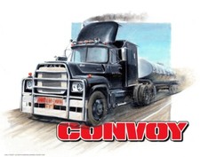 Signed CONVOY Logo Rubber Duck