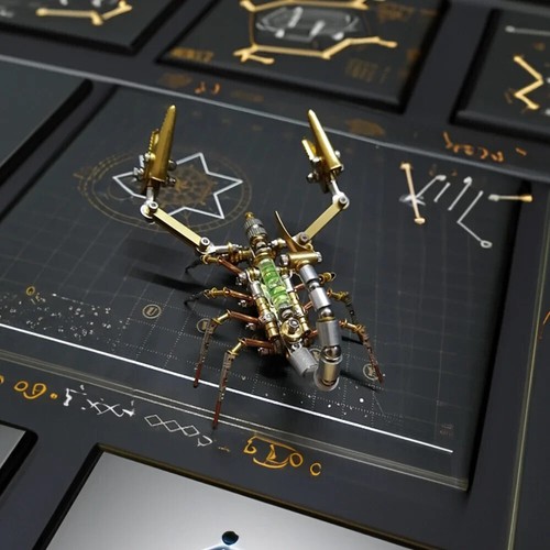 Diy mechanical spider - mechanical, metal