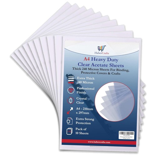 Versatile clear acetate - versatile, a4