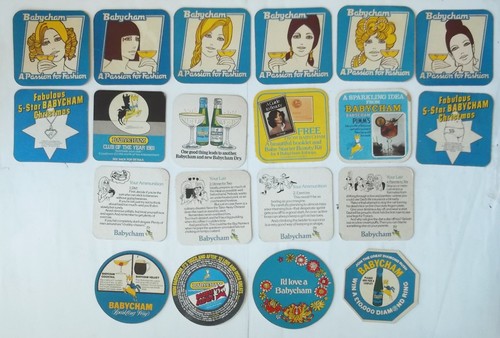 Babycham lot 20x vintage - lot,
