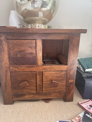 Solid wooden cabinet - solid,