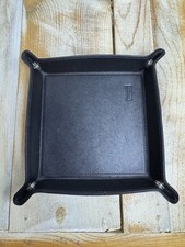Hartmann Leather Snap Tray Back Travel Tray