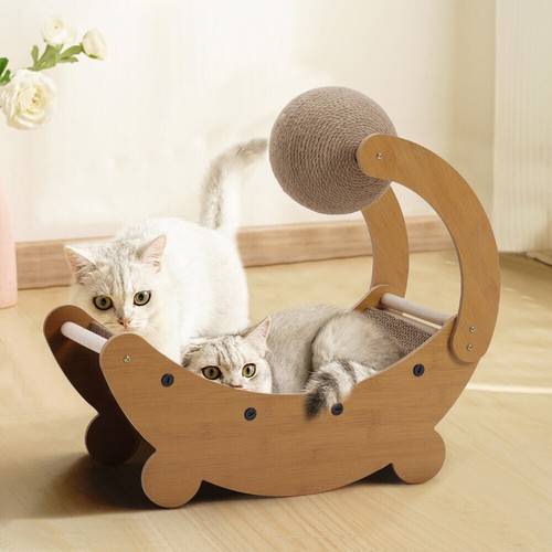 Multi function cat scratcher - cat,