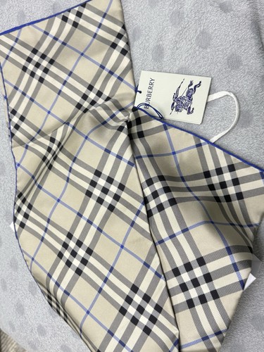 Burberry vintage check silk - vintage,