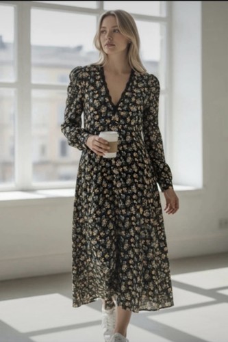 Zara floral dress size - dress, xl