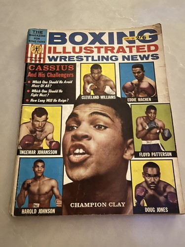 Boxing illustrated june 1964 - boxing,