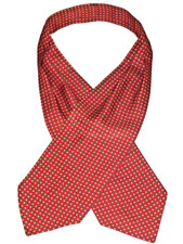 Vintage Long Silk Cravat Scarf