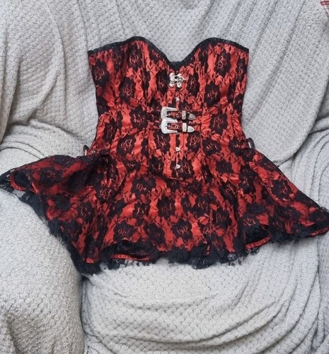 Vintage goth collection corset - vintage,