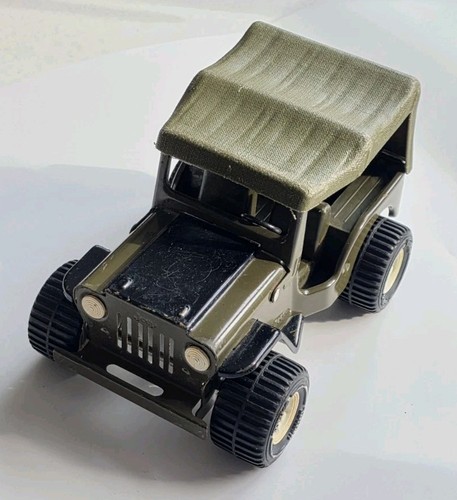Vintage tonka army jeep - tonka,
