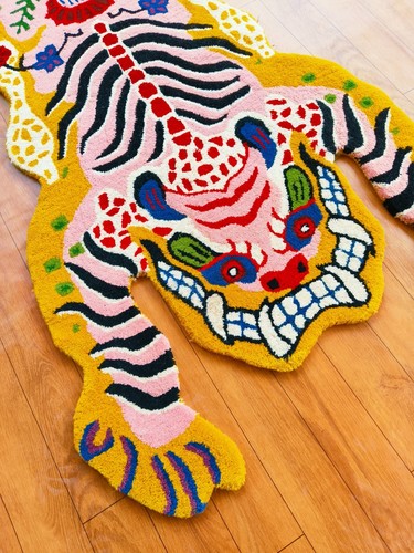 Faux fur tiger cow - deer, zebra