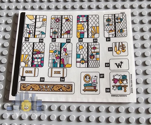 Lego harry potter - harry, sticker