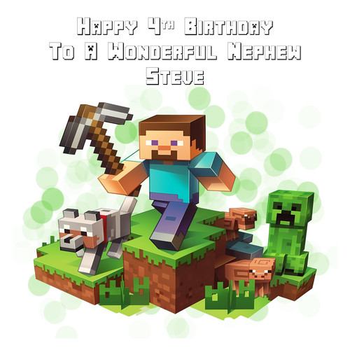 Personalised birthday card - personalised,
