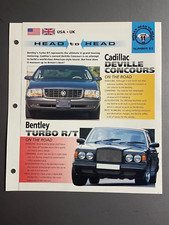 Cadillac DeVille vs Bentley