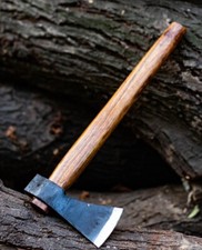 Hand Forged Carbon Steel Axe
