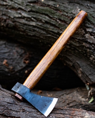 Hand forged carbon steel - hand,