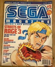 1994 SEGA Magazine #5 MAY Streets Of rage 3; Daytona Sonic VGC