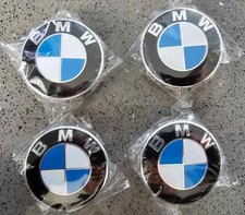 BMW WHEEL CENTRE HUB CAPS x 4 60mm 1/2/3/4/5 series