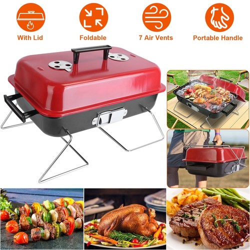 Folding portable bbq - folding,