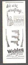 WEBLEY AIR PISTOLS/RIFLES