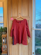 Terry Macey Linen Tunic Top