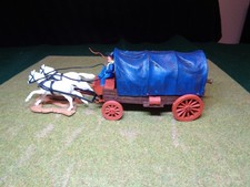 Timpo Toys "Northern States - Covered Wagon with Cannon"