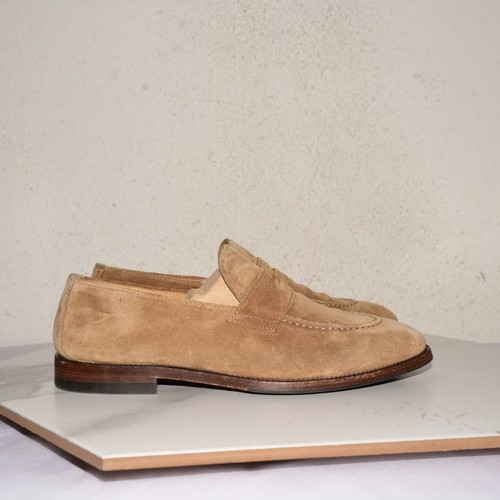 Brunello cucinelli tan suede - cucinelli,