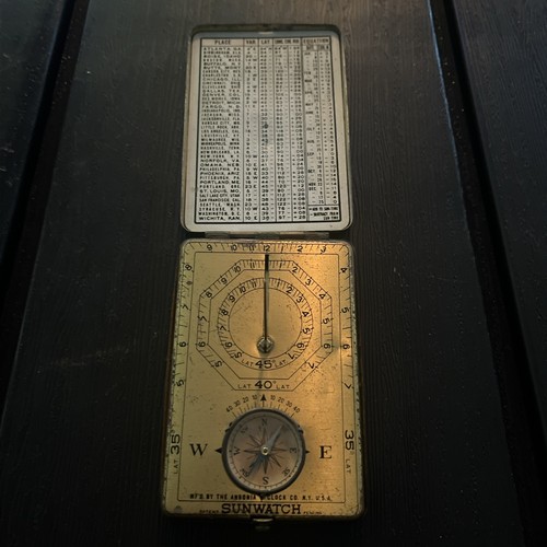 Ansonia clock sunwatch - co.,